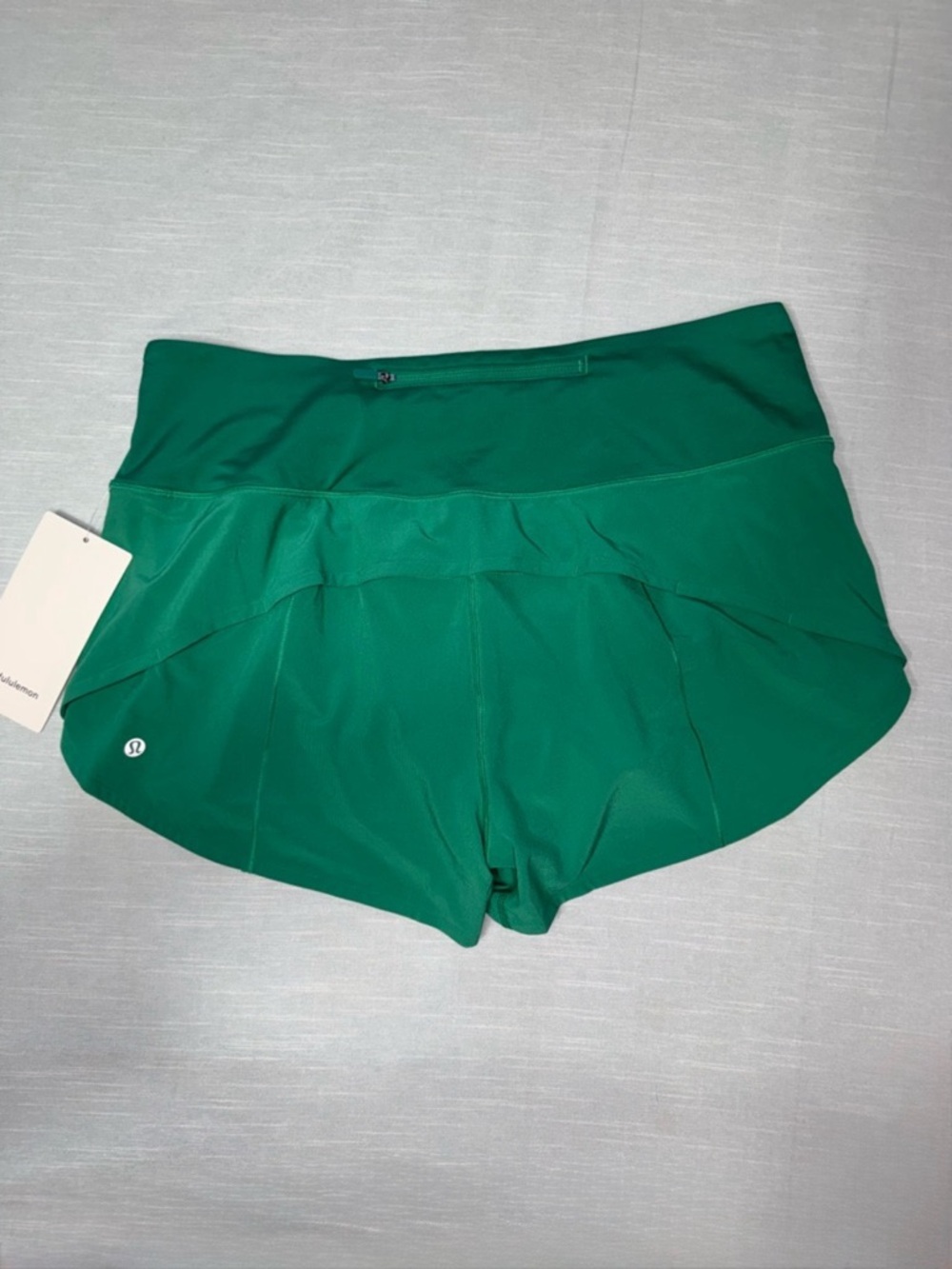 Lululemon Speed Up High Rise Short Cascadia Green Size 12 NWT - Picture 5 of 7